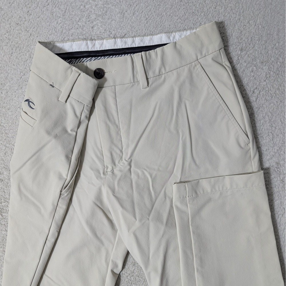 KJUS Ike Pants Mens 33/32 Tailored Fit Stretch Golf Trousers MG20-D01